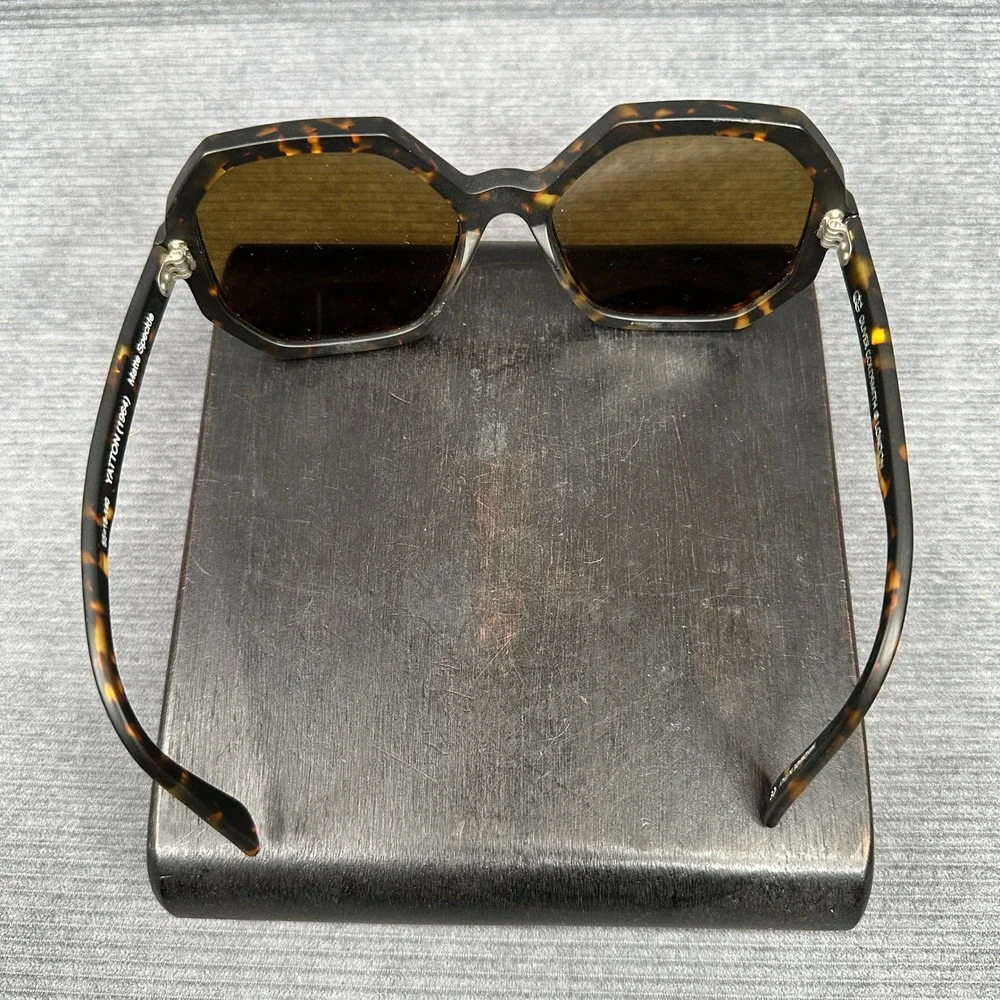 Oliver Goldsmith London Manhattan 1964 Sunglasses Matte Speckled Tortoise Italy